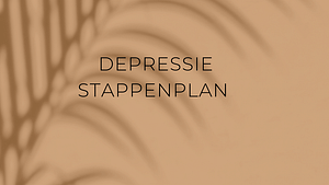 Depressie stappenplan